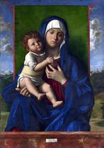 欧洲12-19世纪油画一_BELLINI, Giovanni - The Virgin and Child